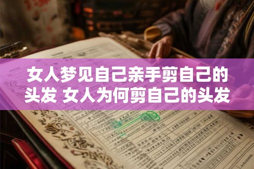 女人梦见自己亲手剪自己的头发 女人为何剪自己的头发