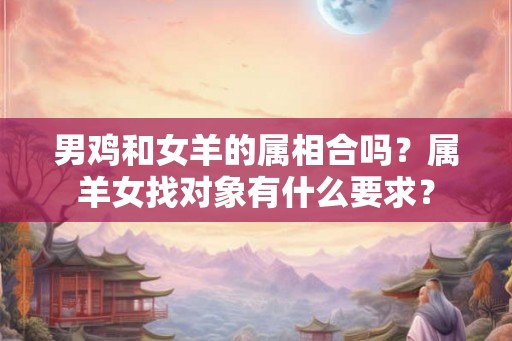 男鸡和女羊的属相合吗？属羊女找对象有什么要求？