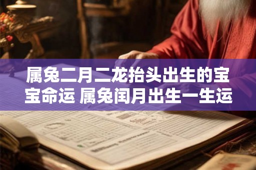 属兔二月二龙抬头出生的宝宝命运 属兔闰月出生一生运势