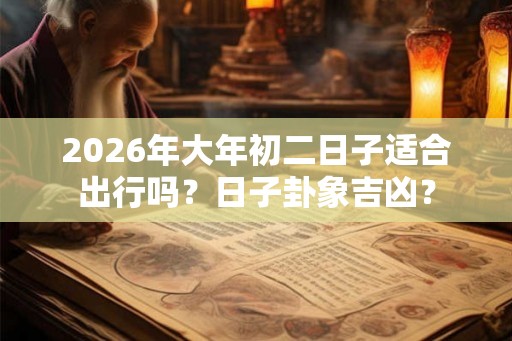 2026年大年初二日子适合出行吗？日子卦象吉凶？