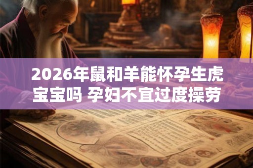 2026年鼠和羊能怀孕生虎宝宝吗 孕妇不宜过度操劳