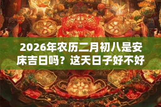 2026年农历二月初八是安床吉日吗？这天日子好不好？