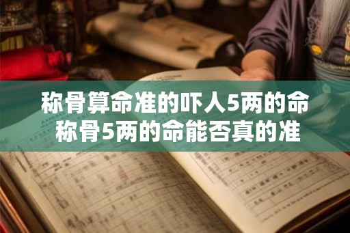 称骨算命准的吓人5两的命 称骨5两的命能否真的准