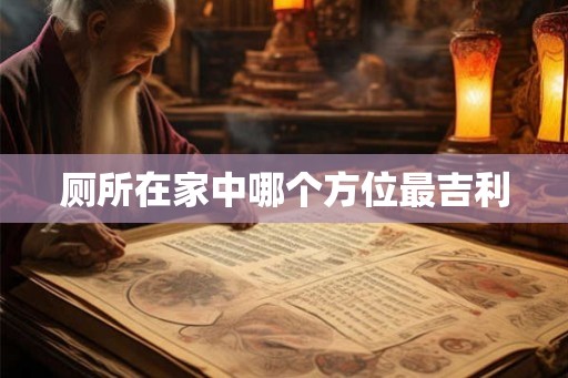 厕所在家中哪个方位最吉利 厕所在家中哪个方位最吉利