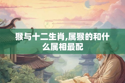 猴与十二生肖,属猴的和什么属相最配