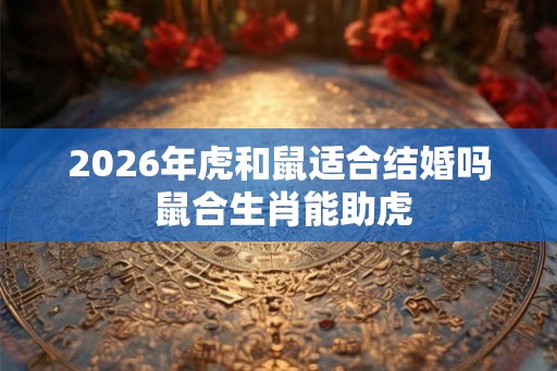 2026年虎和鼠适合结婚吗 鼠合生肖能助虎