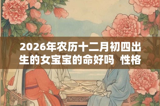2026年农历十二月初四出生的女宝宝的命好吗  性格怎么样