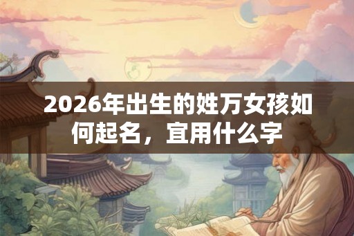 2026年出生的姓万女孩如何起名,宜用什么字 2026年出生的姓万女孩如何起名,宜用什么字