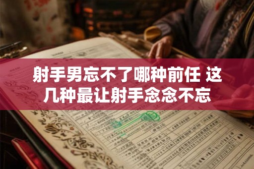 射手男忘不了哪种前任 这几种最让射手念念不忘