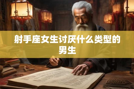 射手座女生讨厌什么类型的男生