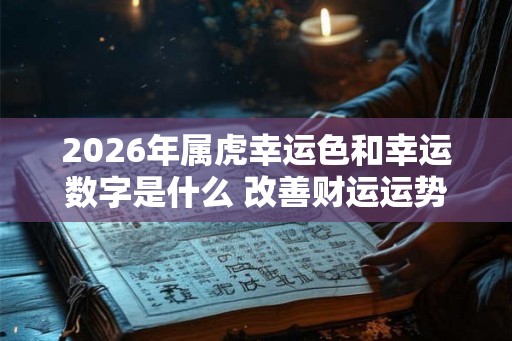 2026年属虎幸运色和幸运数字是什么 改善财运运势上升