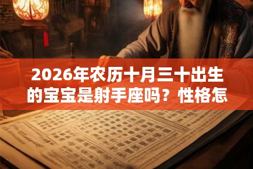 2026年农历十月三十出生的宝宝是射手座吗？性格怎么样