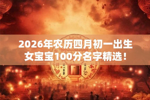 2026年农历四月初一出生女宝宝100分名字精选！