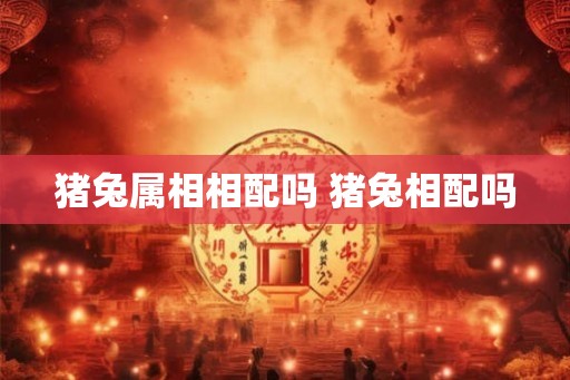 猪兔属相相配吗 猪兔相配吗