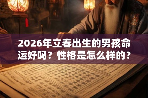 2026年立春出生的男孩命运好吗？性格是怎么样的？