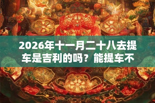2026年十一月二十八去提车是吉利的吗？能提车不