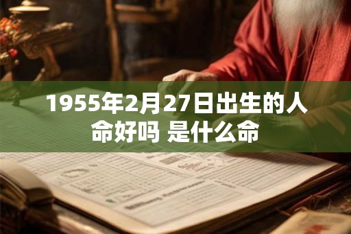 1955年2月27日出生的人命好吗 是什么命 1955年2月27日出生的人命好吗 是什么命