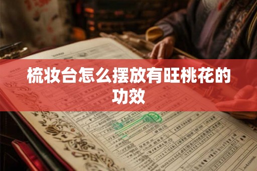 梳妆台怎么摆放有旺桃花的功效