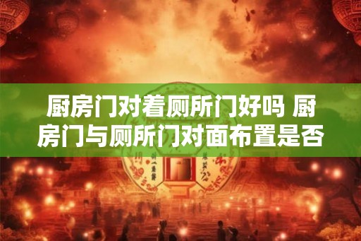 厨房门对着厕所门好吗 厨房门与厕所门对面布置是否合理 厨房门对着厕所门好吗 厨房门与厕所门对面布置是否合理