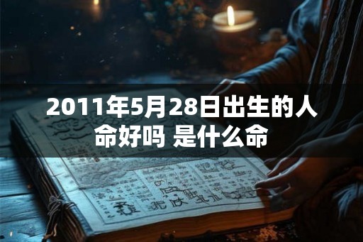 2011年5月28日出生的人命好吗 是什么命