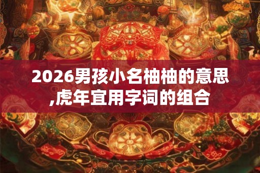 2026男孩小名柚柚的意思,虎年宜用字词的组合