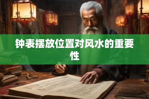 钟表摆放位置对风水的重要性