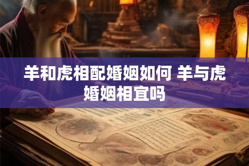 羊和虎相配婚姻如何 羊与虎婚姻相宜吗