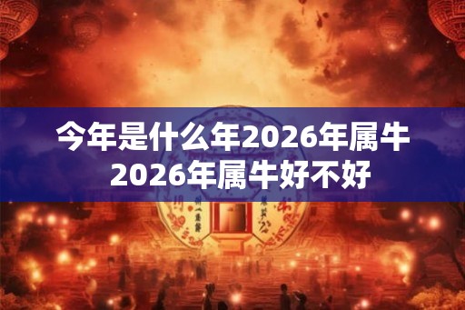 今年是什么年2026年属牛  2026年属牛好不好