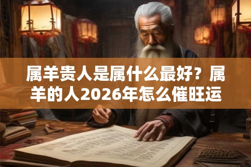 属羊贵人是属什么最好？属羊的人2026年怎么催旺运势？