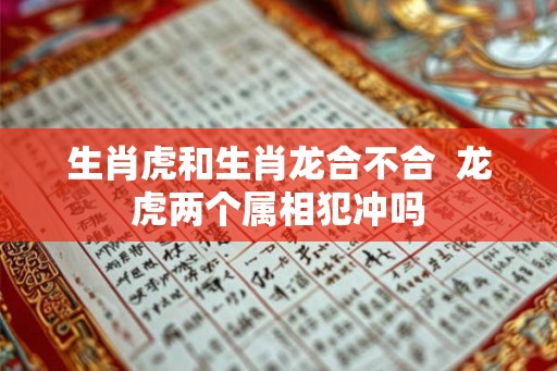 生肖虎和生肖龙合不合  龙虎两个属相犯冲吗