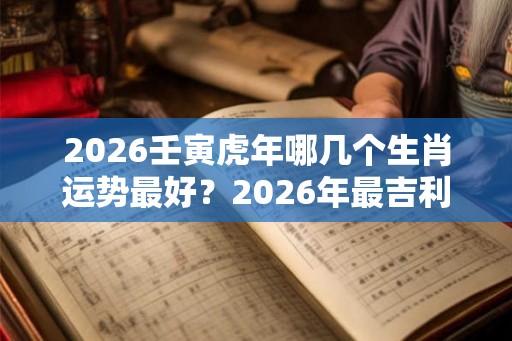 2026壬寅虎年哪几个生肖运势最好?2026年最吉利的四大生肖! 2026壬寅虎年哪几个生肖运势最好?2026年最吉利的四大生肖!