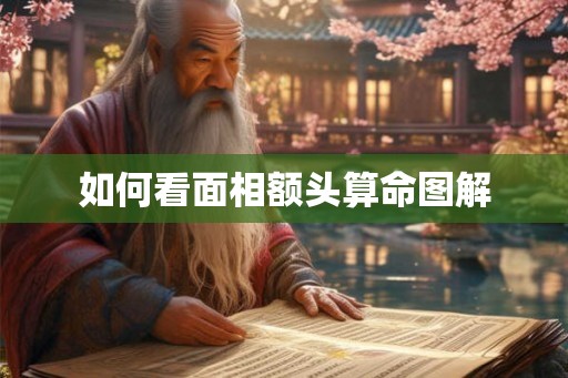 如何看面相额头算命图解
