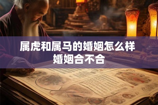 属虎和属马的婚姻怎么样 婚姻合不合