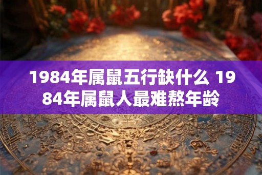 1984年属鼠五行缺什么 1984年属鼠人最难熬年龄 1984年属鼠五行缺什么 1984年属鼠人最难熬年龄