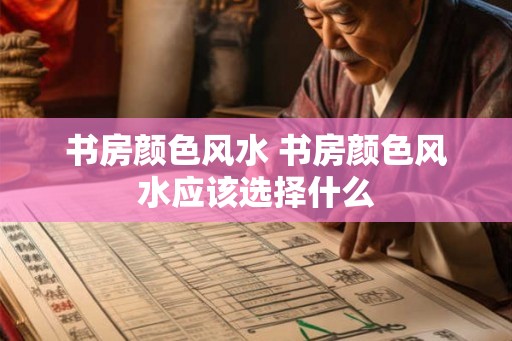 书房颜色风水 书房颜色风水应该选择什么 书房颜色风水 书房颜色风水应该选择什么