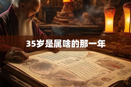 35岁是属啥的那一年