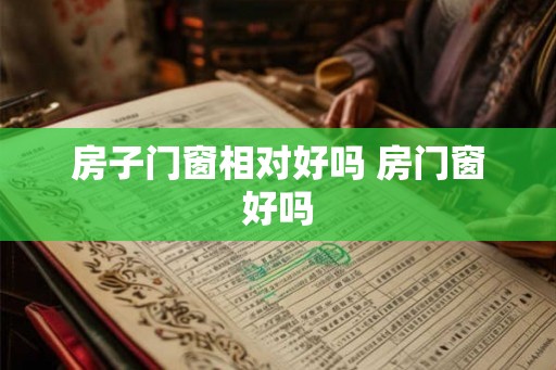 房子门窗相对好吗 房门窗好吗