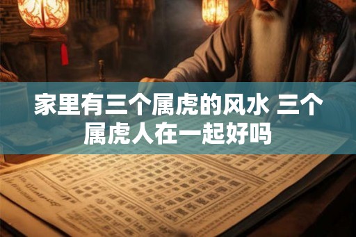 家里有三个属虎的风水 三个属虎人在一起好吗 家里有三个属虎的风水 三个属虎人在一起好吗