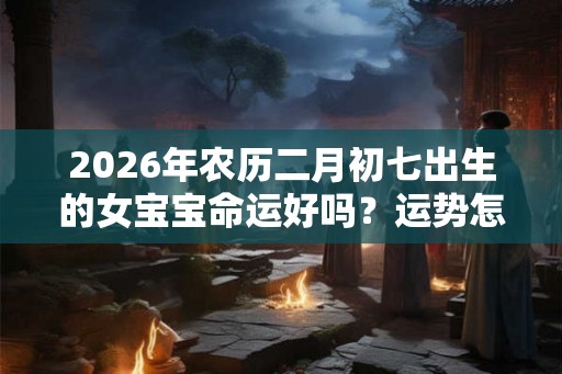 2026年农历二月初七出生的女宝宝命运好吗？运势怎么样