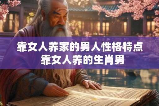靠女人养家的男人性格特点  靠女人养的生肖男