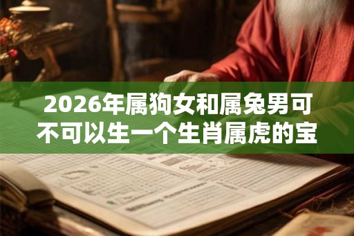 2026年属狗女和属兔男可不可以生一个生肖属虎的宝宝？