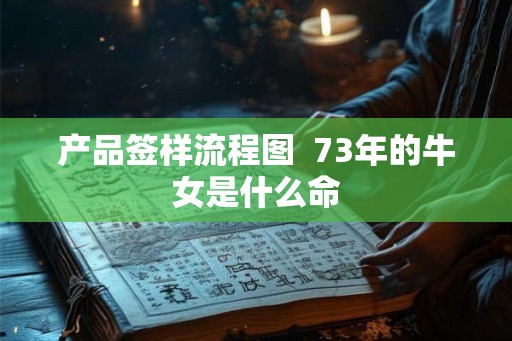 产品签样流程图  73年的牛女是什么命