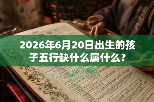 2026年6月20日出生的孩子五行缺什么属什么? 2026年6月20日出生的孩子五行缺什么属什么?