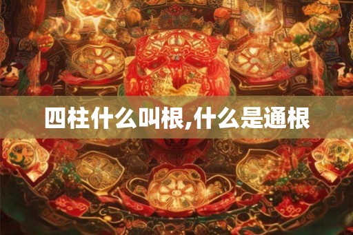 四柱什么叫根,什么是通根