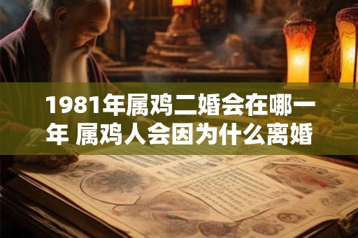 1981年属鸡二婚会在哪一年 属鸡人会因为什么离婚