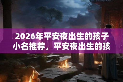 2026年平安夜出生的孩子小名推荐，平安夜出生的孩子是倒霉的？