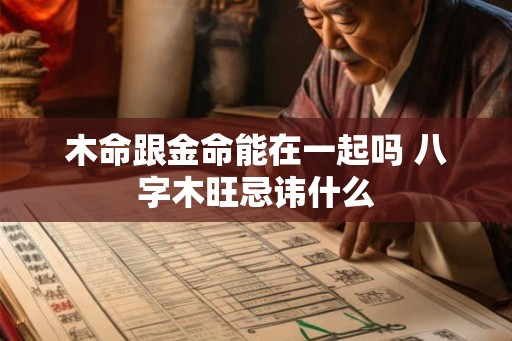 木命跟金命能在一起吗 八字木旺忌讳什么