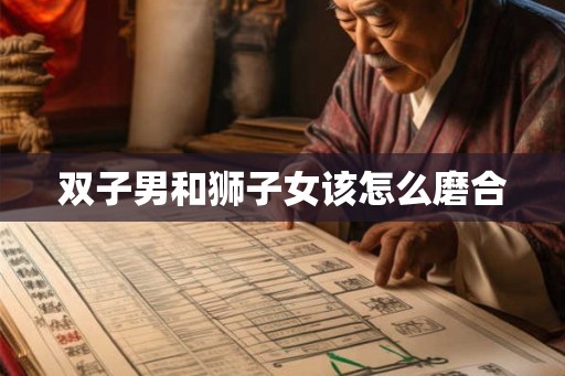 双子男和狮子女该怎么磨合