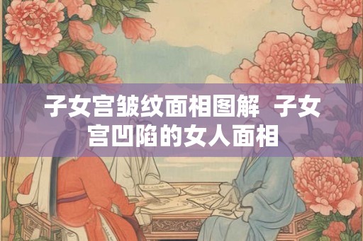 子女宫皱纹面相图解  子女宫凹陷的女人面相