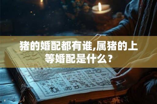 猪的婚配都有谁,属猪的上等婚配是什么？